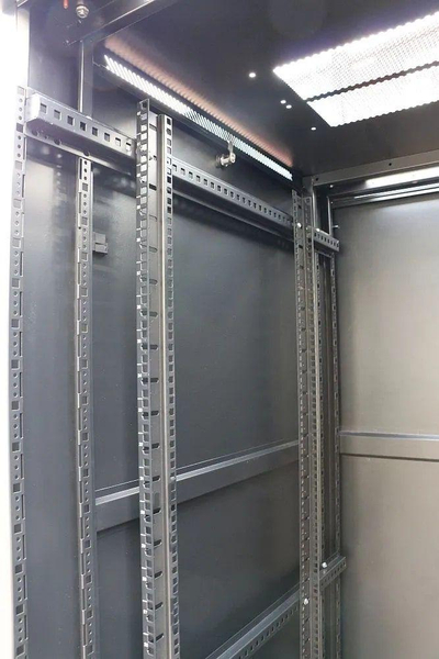 Кабинет за мрежа Extralink Rack 42U, поден, 19\", црн