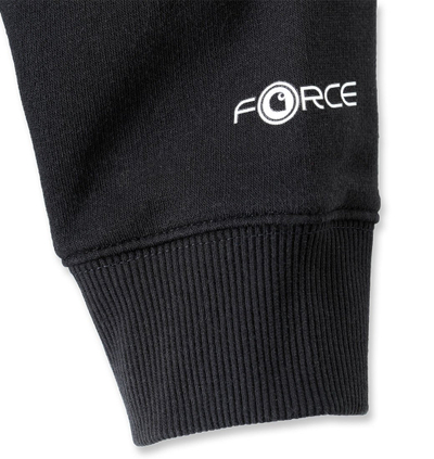 Bluzë me kapuç Carhartt Force Graphic, për femra, përmasë XL, e zezë me rozë