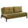 Divan-Shtrat Constance 150×87×79 cm (HM3079.13), gjelbër