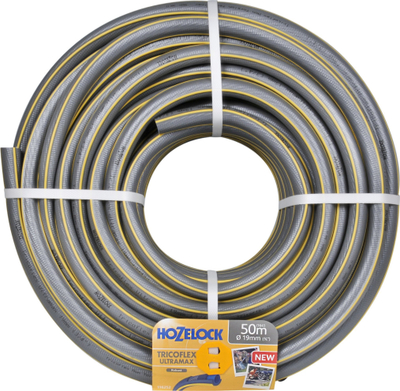 Zorrë kopshti Hozelock Tricoflex Ultramax, 50 m, 19 mm, gri