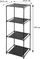 Raft metalik Oh My Home, 4 kate, 104×34.5×34.5 cm, i zi
