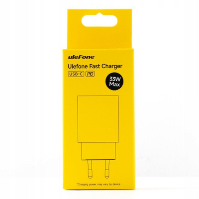 Karikues USB Ulefone 33W, ngarkim i shpejtë, i bardhë