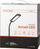 Lampë tavoline Orno DL-8/B, LED, dritë 3000K, e zezë