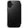 Futrollë lëkure Nomad Modern Leather Folio për iPhone 16 Plus, me vende për karta, mbyllje magnetike, e zezë