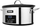Tenxhere e ngadalshme TESLA SlowCook S800 Deluxe, 5.6L, 250W, e zezë