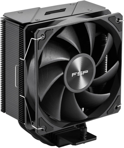 Ftohës CPU FSP NP5 B, ajror, ventilator 120 mm, i zi