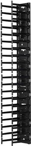 Organizues vertikal kabllosh APC NetShelter SX 42U AR7580A, 2 copë, për kabinete 750mm, i zi