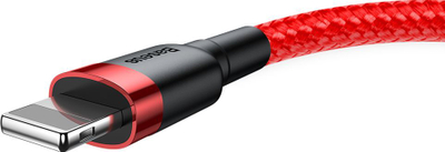 Kabllo USB Baseus, USB-A, 2m, e kuqe