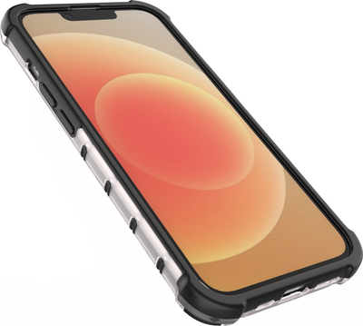 Mbrojtëse telefoni Hurtel Honeycomb për iPhone 14, e fortë hibride, transparente