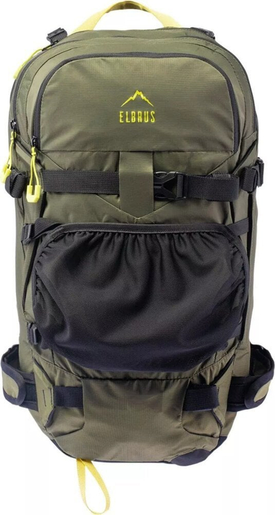 Çantë shpine Elbrus Skiway 25, 25L, sistem H2O, e zezë