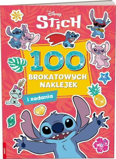 Libër me ngjitëse Ameet Stitch, 100 ngjitëse me shkëlqim, shumëngjyrëshe