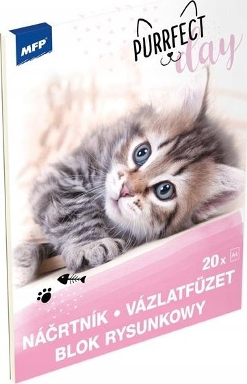 Bllok vizatimi MFP, A4, 20 fletë, i bardhë