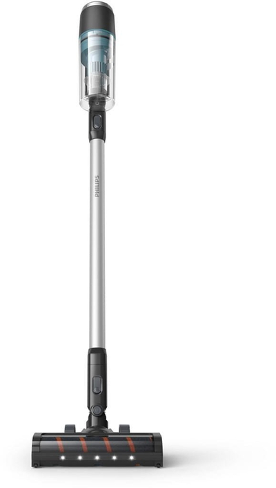 Fshesë me bateri Philips 3000 Series XC3031/01, pa kabllo, deri 60 min punë, gri