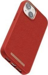 Mbrojtëse telefoni Njord by Elements Suede për iPhone 14 Plus, Comfort+, portokalli e djegur