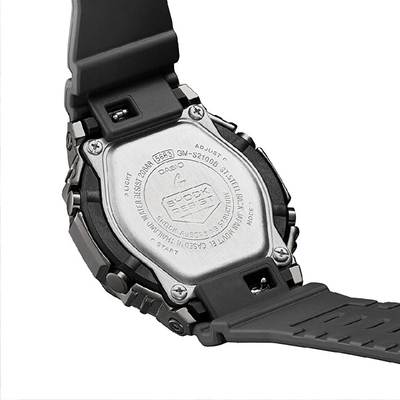 Orë për meshkuj Casio Casio G-Shock Original GM-S2100B-8AER Metal Covered (619), e zezë