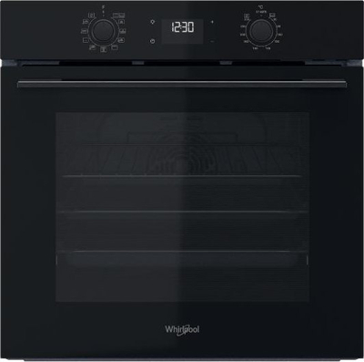 Furrë elektrike Whirlpool OMK58HU1B, 71L, pastrim me avull (hydrolytic), klasa A, e zezë