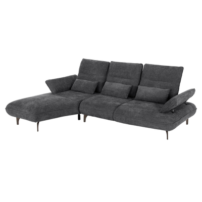 Divan-Shtrat këndor Convert (i majtë) 283×188×100 cm (HM3268.03L), gri
