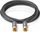 Kabllo subwoofer Nedis Profigold Fabritallic, 5 m, RCA mashkull-mashkull, gri metalike