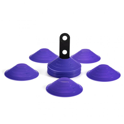 Set stërvitor YakimaSport Mini Hurdles and Cones, 30 disqe, 20cm, i gjelbër