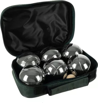 Сет петанк Boule Balls 23440, 6 метални топки, најлонска торба, повеќебоен