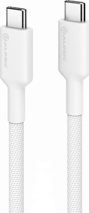 Kabllo USB C ALOGIC Elements Pro, 1m, 5A, e bardhë