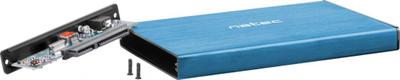 Kornizë Natec RHINO GO SATA, USB 3.0, 2.5", e kaltër