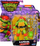 Figurinë Teenage Mutant Ninja Turtles Michelangelo Mutant Mayhem, 4.25", me nyje, shumëngjyrëshe