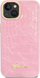 Futrollë telefoni Guess GUHCP14MHGCRHP, për iPhone 14 Plus, hardcase Croco, rozë