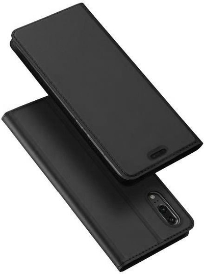 Mbulesë mbrojtëse Dux Ducis Premium Magnetic për Huawei Y9 2018, lëkurë eko, rozë gold