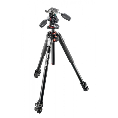 Tripod Manfrotto 190 alumini 3-seksional