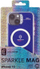 Mbrojtëse telefoni Cellularline Sparkle Mag për iPhone 15, MagSafe, transparente