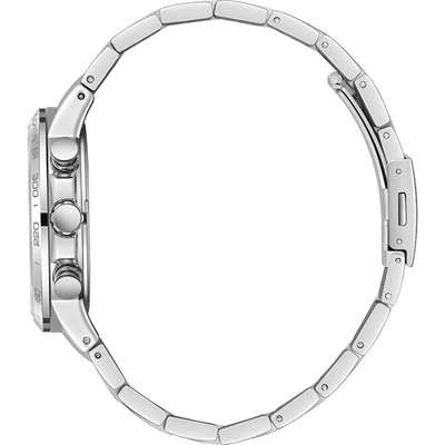 Orë burrash Lee Cooper LC08293.390, çelik inox, ciferblat blu i errët