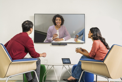 Video bar HP Poly Studio X30, all-in-one, i certifikuar për Zoom, gri