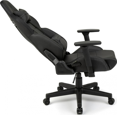 Karrige gaming SENSE7 Sentinel, lëkurë ekologjike, mbështetëse 3D, e zezë