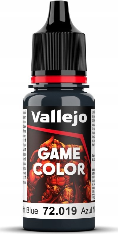 Акрилна боја Vallejo Game Color 72019, 17ml, Night Blue