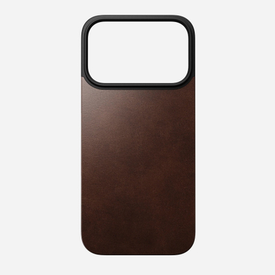 Këllëf Nomad MagSafe Leather Case iPhone 17 Pro, lëkurë, kafe