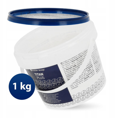 Ngjitës akrilik për stiropor Marbet Acrylic Snow-White, 1kg, borë i bardhë