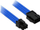 Nanoxia 6-пински PCIe кабел за продолжување на напојување, 30 cm, син