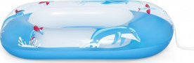 Varkë e fryrë për fëmijë Bestway Dolphin 34037, 102 x 69 cm, blu