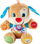 Lodër edukative Fisher-Price Laugh &amp; Learn Puppy, qenush pelushi me muzikë edhe drita, me ngjyra nga të gjitha