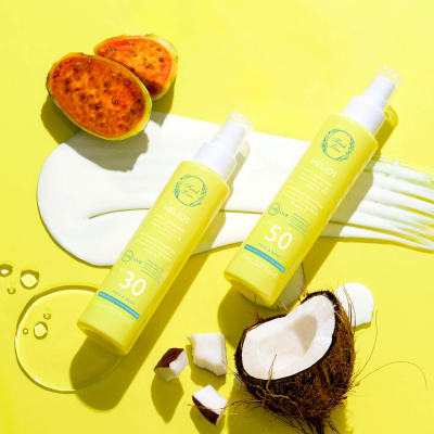 Helios Mbrojtës Dielli me Konsistencë të Lehtë SPF 50 për Fytyrë & Trup