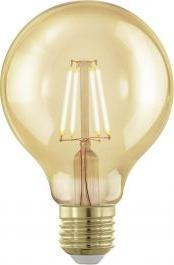 Llambë LED EGLO Globe G80, E27, 4W, 1700K, amber, me dimer