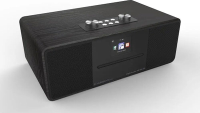 Radio portabël Albrecht DR 690, DAB+, 20W, ekran 2.8", e zezë