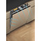 Makina larëse enësh e integruar Whirlpool W8I HF58 TU, klasa energjike B, 60cm, e zezë