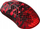 Maus lojrash SteelSeries Aerox 3 Wireless FaZe Clan Edition, super i lehtë 68 g, RGB, kuqe me të zezë