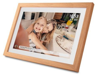Kornizë digjitale Denver FRAMEO PFF-1040LW, 10.1", 16GB, dru i çelët