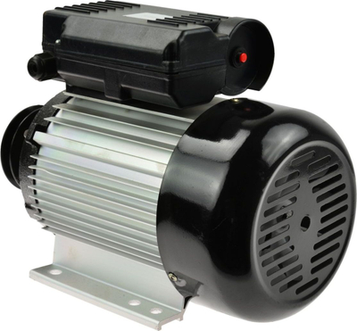 Motor elektrik për kompresor Geko G80302, për kazan 100L, njëfazësh, blu