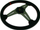 Timon sportiv MTuning Steering Wheel Pro 350mm, offset 20mm, karbon i kuq