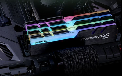Memorie G.Skill Trident Z RGB, DDR4, 32 GB, 3200 MHz, CL16, F4-3200C16Q-32GTZRX