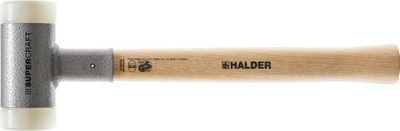 Çekiç soft-face Halder SUPERCRAFT 3366.050, me dorezë e rehatshme, pa rikthim